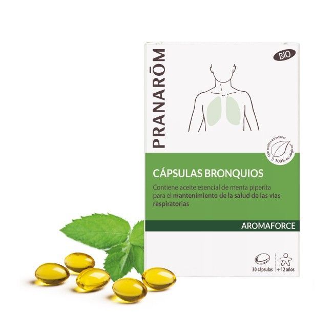 Pranarom Aromaforce Cápsulas Bronquios