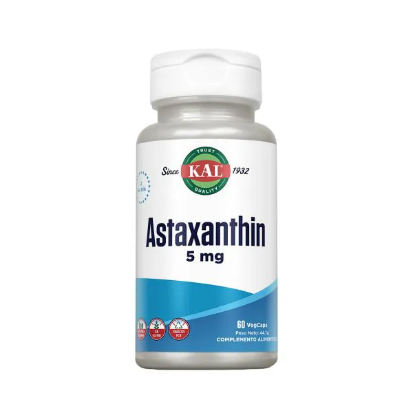 Solaray astaxantina 5 mg