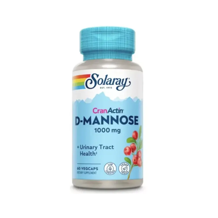 Solaray CranActin D manosa 1000 mg
