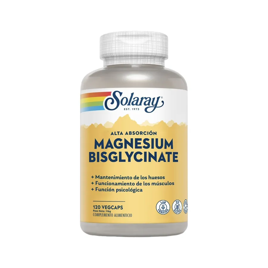 Solaray bisglicinato de magnesio