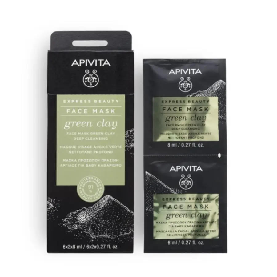 Apivita Mascarilla Facial Limpieza Profunda