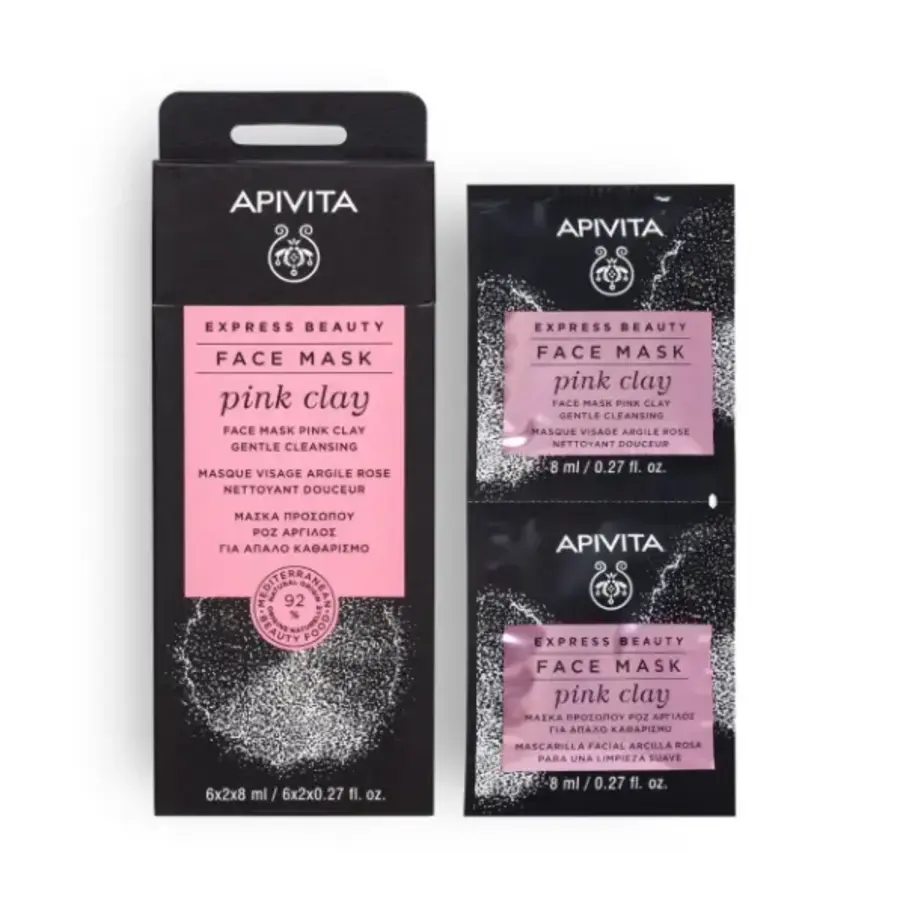 Apivita Mascarilla Facial Limpieza Suave