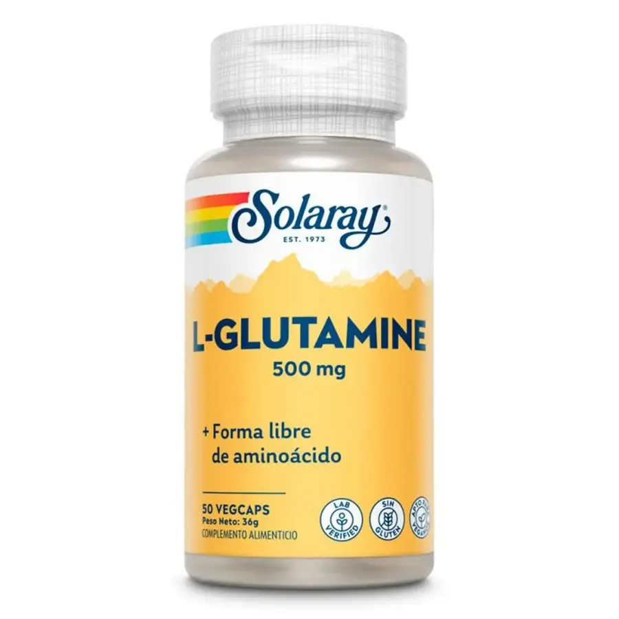 Solaray L-Glutamine 500 mg