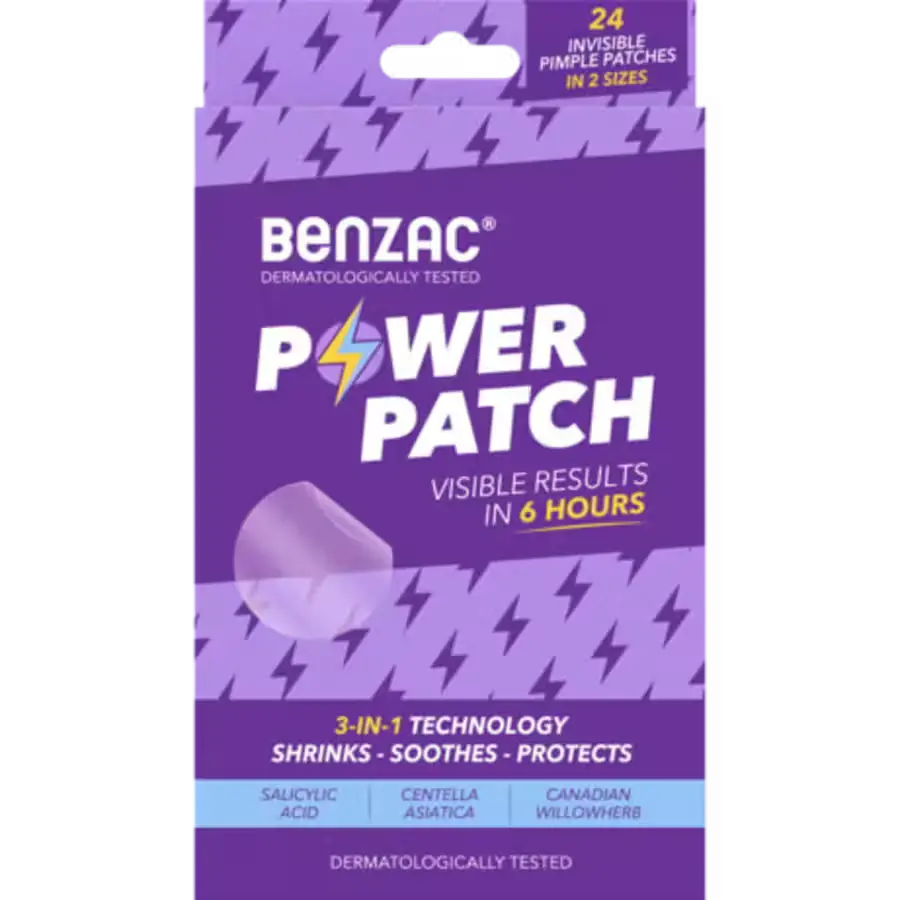 Benzacare power patch