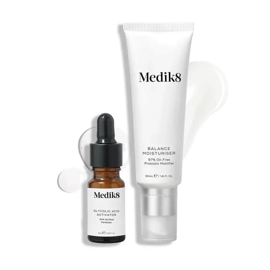 Medik8 Balance Moisturiser glycolic acid activator