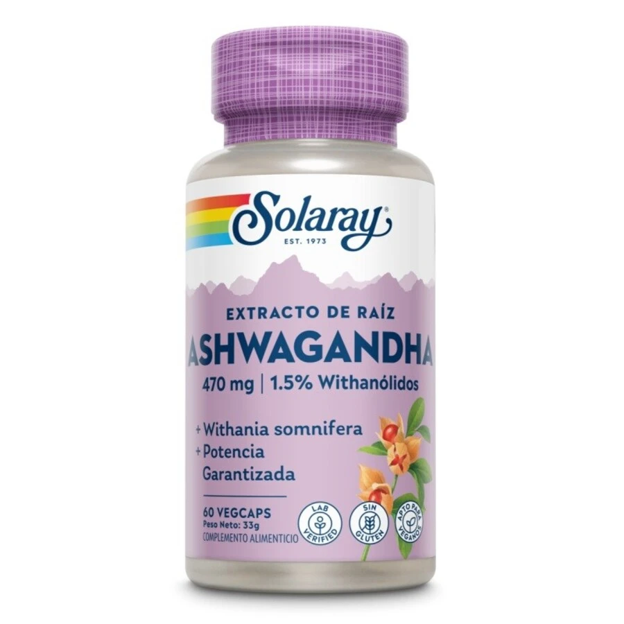 Solaray Ashwagandha 470 mg