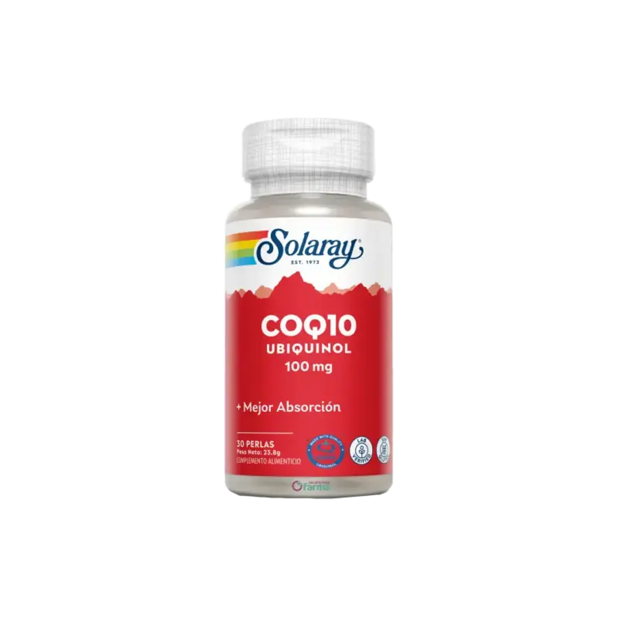 Solaray CoQ10 Ubiquinol 100 mg