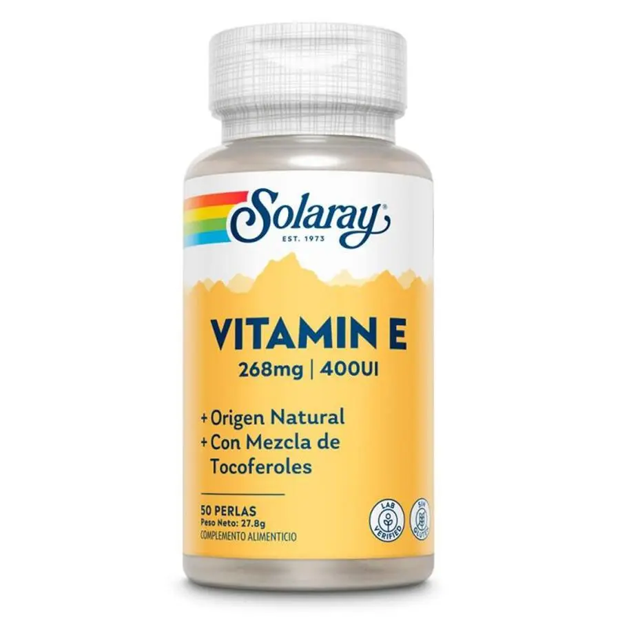 Solaray vitamina E 400 UI