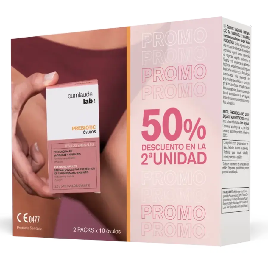 Cumlaude Pack Prebiotic Ovulos