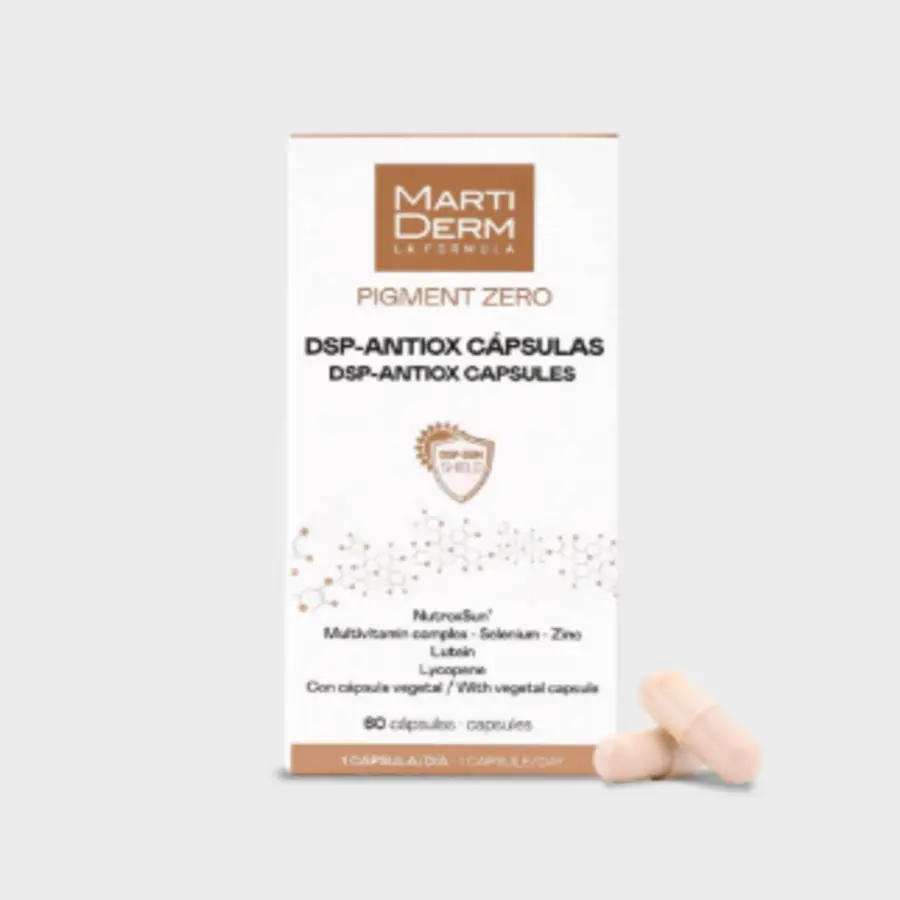 Martiderm Pigment Zero DSP Antiox Capsulas