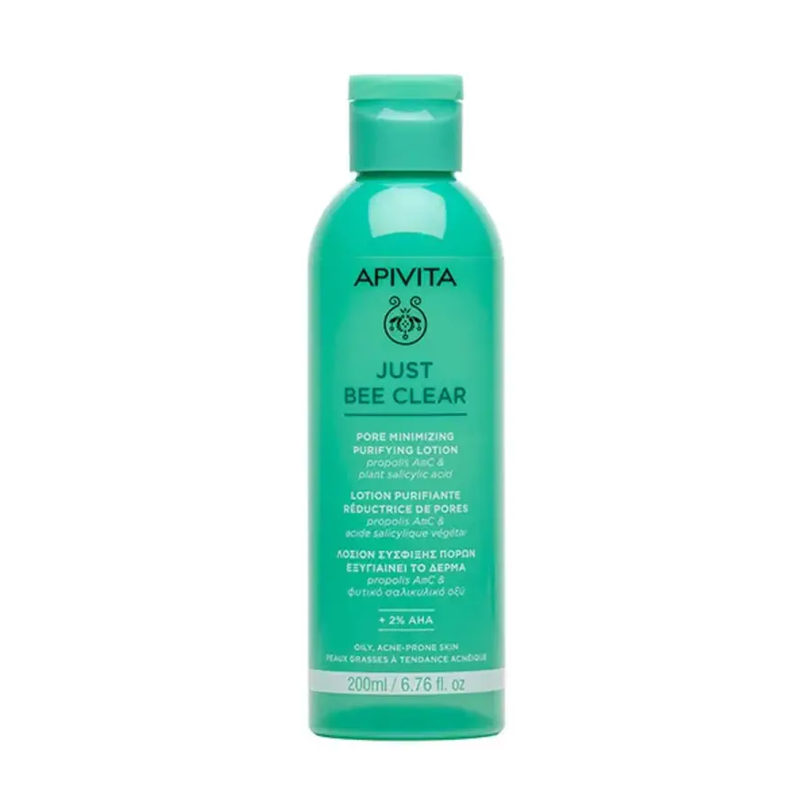 Apivita Just Bee Clear Locion Purificante Minimizadora de Poros
