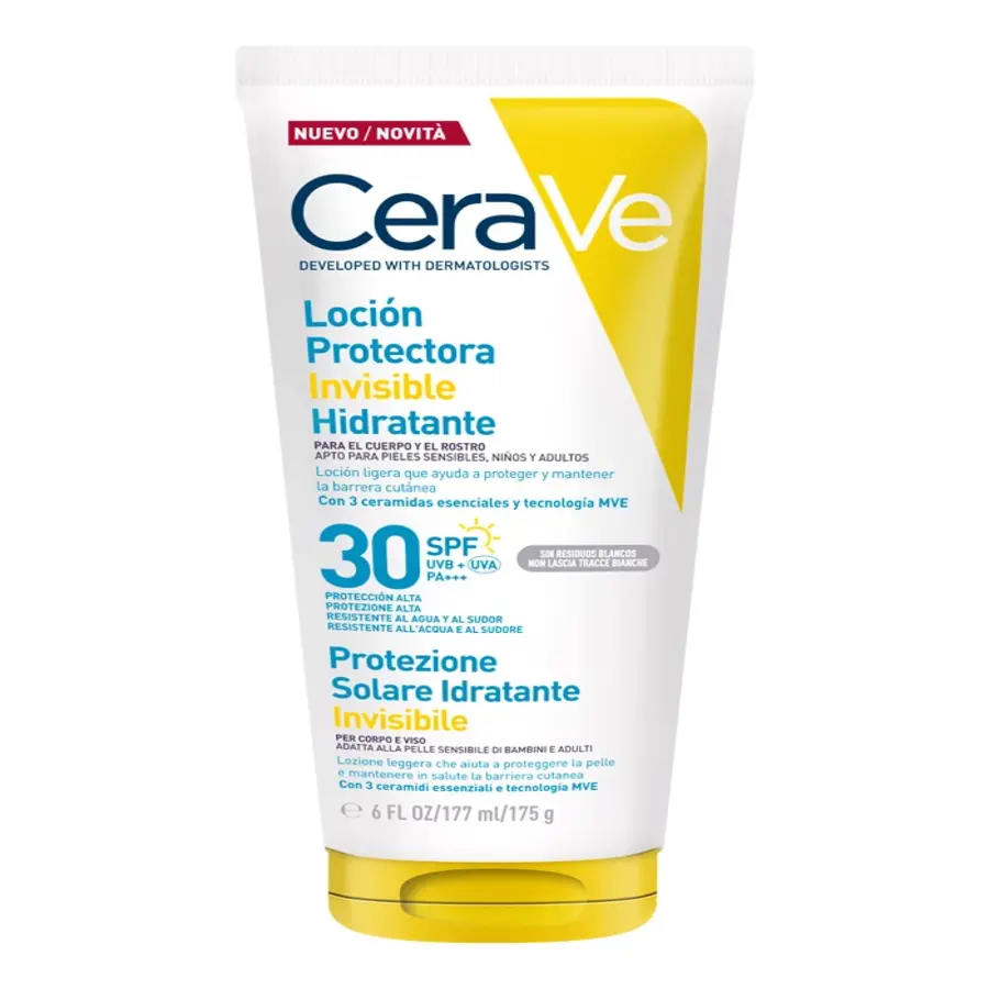 Cerave Locion Protectora Invisible Hidratante SPF30