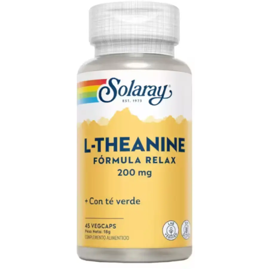 Solaray L-Theanina 200 mg
