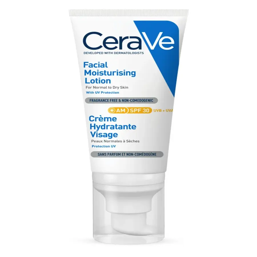 CeraVe Locion Hidratante de Rostro SPF 30
