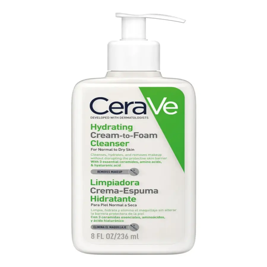 Cerave Limpiadora Crema Espuma Hidratante