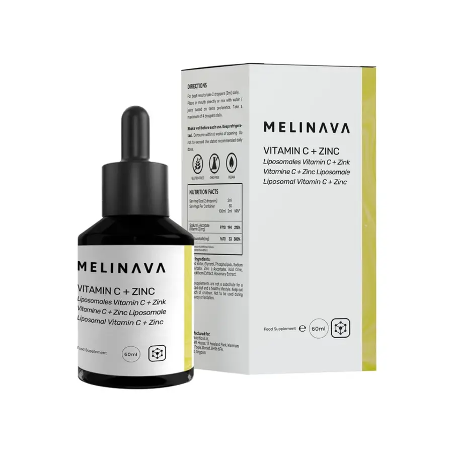 Melinava Vitamina C Zinc Liposomal