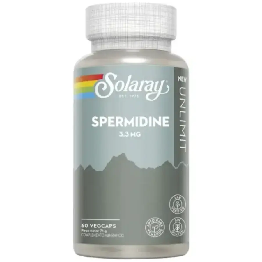 Solaray Espermidina 3,3 mg
